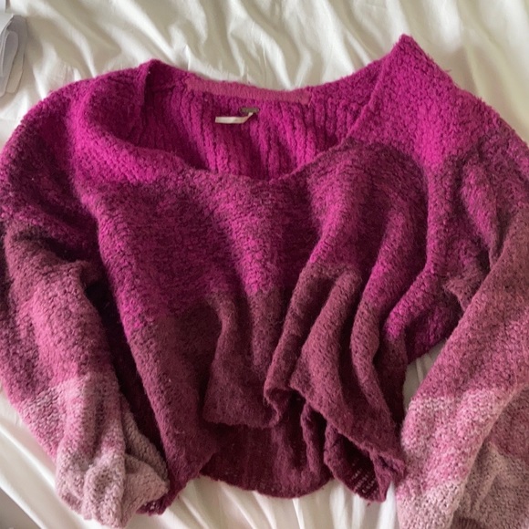 Free People Cropped Sweater - Picture 3 of 4